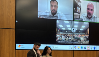 Gazan human rights advocate shares his story at “Talk for Peace”