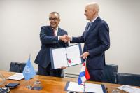 A leading flexible contributor, the Netherlands renews its multiannual allocation to WHO