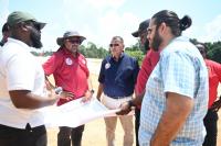 Track Bar housing development works on Region Seven 60 per cent complete