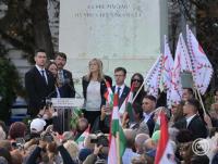 Hungary’s opposition marks 1956 revolution with warnings over freedom and political repression