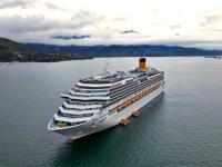 Costa Favolosa Enters Drydock in Northern Europe