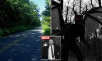 America's 'most haunted road' continues to spook travelers with a 'ghost' lurking on Dead Man's Curve and an infamous devil hiding in the shadows... while details of its satanic past can now be revealed