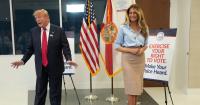 Trump casts his midterm ballot early in West Palm Beach on Saturday