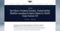 Trump adjusts tariffs on Canadian goods ahead of U.S. midterm elections