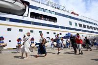 Foreign cruise ship visitors to Korea near 1.3 mil. in Jan.-Aug. period