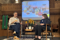 Yotam Ottolenghi and Ina Garten in New Jersey: ‘Any cooking is good enough cooking’