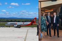 First passenger flight takes off from WSI as Australia opens first major airport in 50 years