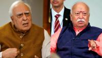 India wants democratic change: Kapil Sibal hits back at Mohan Bhagwat's remarks