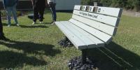 “I think they’d be really happy with it”: Bench honors three Marines who died at Hampstead gas station