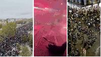 Europe Spring? Protests engulf continent as people take to streets in France, Albania, Italy, Spain, Portugal