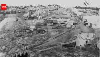 In the 1850s, gold mining turned Australia's Steiglitz into a booming town with gold-bearing quartz roads; by 1904, only 150 people remained
