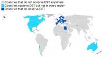 Has the time come to stop changing the clocks? All the countries that do not observe Daylight Saving Time - as scientists call for the UK to follow suit