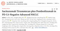 The Results of Phase III OptiTROP-Lung06 Study of Sacituzumab Tirumotecan (sac-TMT) Presented as an ESMO Oral Presentation and Simultaneously Published in The New England Journal of Medicine