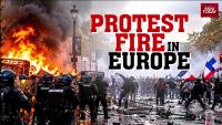 Europe Protests: Clashes in France, Demonstrations in Italy and Unrest in Albania