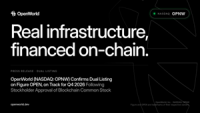 OpenWorld Confirms Dual Listing on Figure OPEN on Track for Q4 2026 Following Stockholder Approval of Blockchain Common Stock