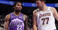 Utah Jazz fall short against Los Angeles Lakers