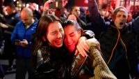 Serbians celebrate as leader Aleksandar Vučić concedes defeat to student-led protest movement