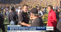 Michigan falls to 1-3 in Big Ten play with a 13-6 OT loss to 6th ranked Indiana