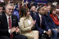 Rapper Nicki Minaj Joins Trump in Michigan to Boost Mike Rogers for Senate