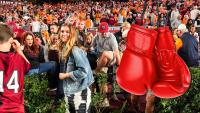 Tennessee Football Player Throws Sucker Punch During Field Storm At South Carolina In A Video That Is Not A.I.