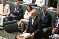 Australian parliament pays tribute to Helen Haines as PM Albanese condemns increasing ‘rage and aggression’