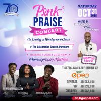 Pink Praise Concert in Portmore, Jamaica
