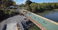 Construction continues on Route 6 bridge