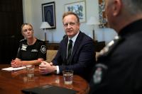 Australian minister says he is being followed after bullet etched with ‘RAT’ left on car
