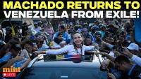 Venezuelan leader Maria Corina Machado returns after 10 months in exile, but elections remain uncertain; here's why