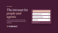 Interact brings 700 intranet capabilities to enterprise AI assistants with Interact MCP