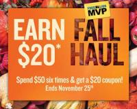 Food Lion’s MVP Fall Haul Helps Customers Stretch Grocery Budgets With $20 in Savings