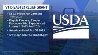 USDA expands disaster assistance for Vermont farmers and timber producers