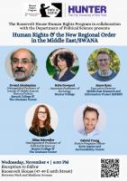 Human Rights and the New Regional Order in the Middle East/SWANA