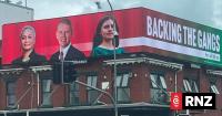 Sensible Sentencing Trust removes images of politicians from attack advertisement