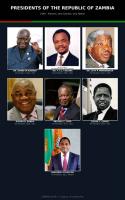 Zambia at 62 with seven presidents: Promises,  pressure