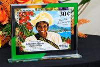 Nevis Honours Newest Centenarian Ernestine Wilks with Commemorative Stamp