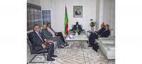 Finance Minister Receives Delegation from MadfoatCom
