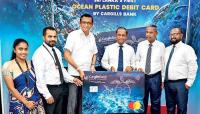 Cargills Bank introduces Sri Lanka’s first ocean plastic debit card