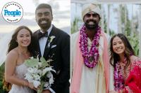 Pro golfer Sahith Theegala marries influencer Juju Chan in Hawaii in double wedding celebration