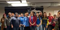 Michigan First Congressional District Candidate Callie Barr visits Marquette