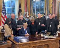 Some U.S. bishops caught unaware visit with President Trump would become ‘a political photo opportunity to benefit the few’