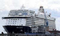 Cruise ship collides with 2 container vessels during stormy weather