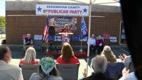 Ohio House Rep. Jim Jordan stumps in Rockingham County for Michael Whatley and Rep. Virginia Foxx