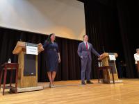 Mejia, Hathaway clash over Trump, bipartisanship and Israel in NJ-11 debate