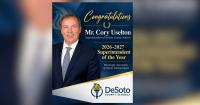 DeSoto County Schools superintendent named Mississippi Superintendent of the year