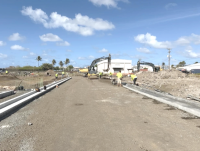 Completion of new Airport Terminal parking lot expansion targeted for June 2027
