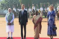 Prince Alois of Liechtenstein attends reception at Rashtrapati Bhavan