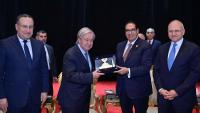 In Photos: Guterres Visits Cairo University