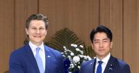 Japan, Finland defense chiefs vow deeper ties through tech transfer pact