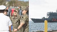 South Korean Navy ship Hansando makes first-ever port call in Pensacola